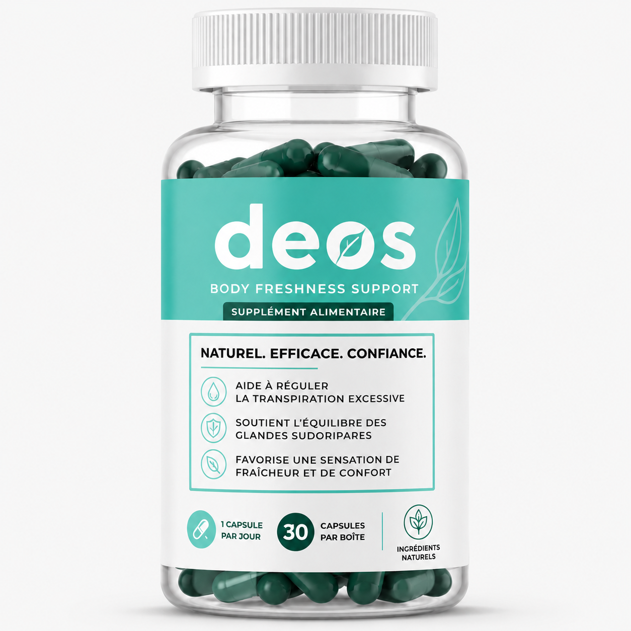 DEOS - مزيل رائحةالعرق الطبيعي | حماية 24 ساعة